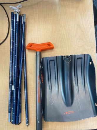 Avalanche Shovel and Probe Kit